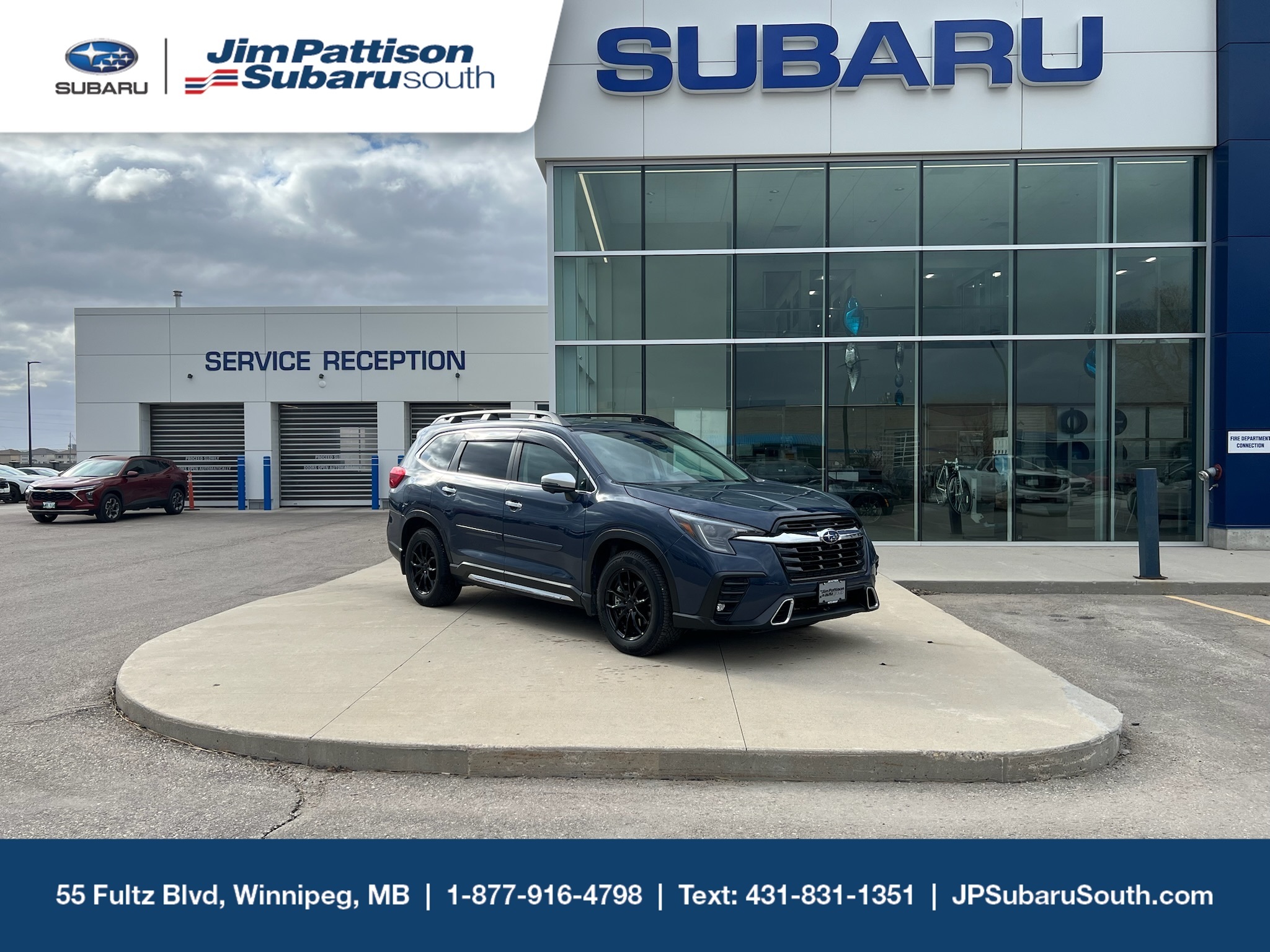 Blue 2023 Subaru Ascent Premier AWD SUV / Crossover Automatic