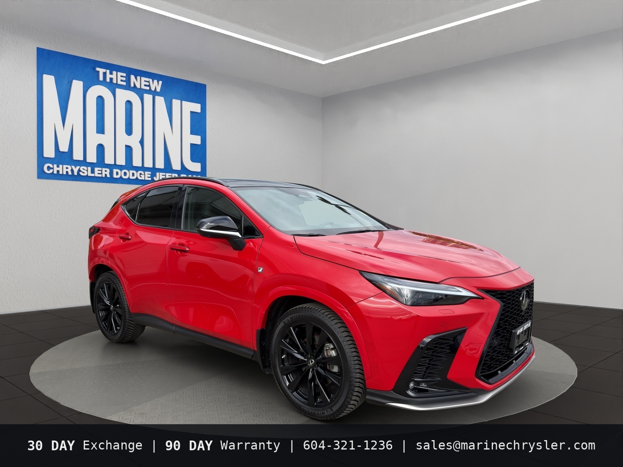 Red 2023 Lexus NX 350 F SPORT Handling AWD SUV / Crossover All-Wheel Drive 8-Speed Automatic