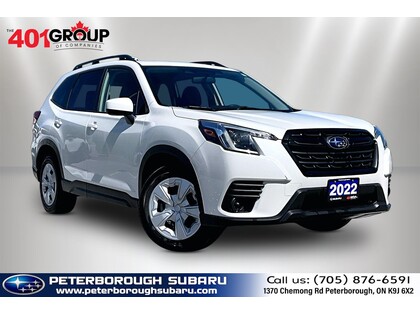 White 2022 Subaru Forester Wagon AWD Wagon Continuously Variable Transmission