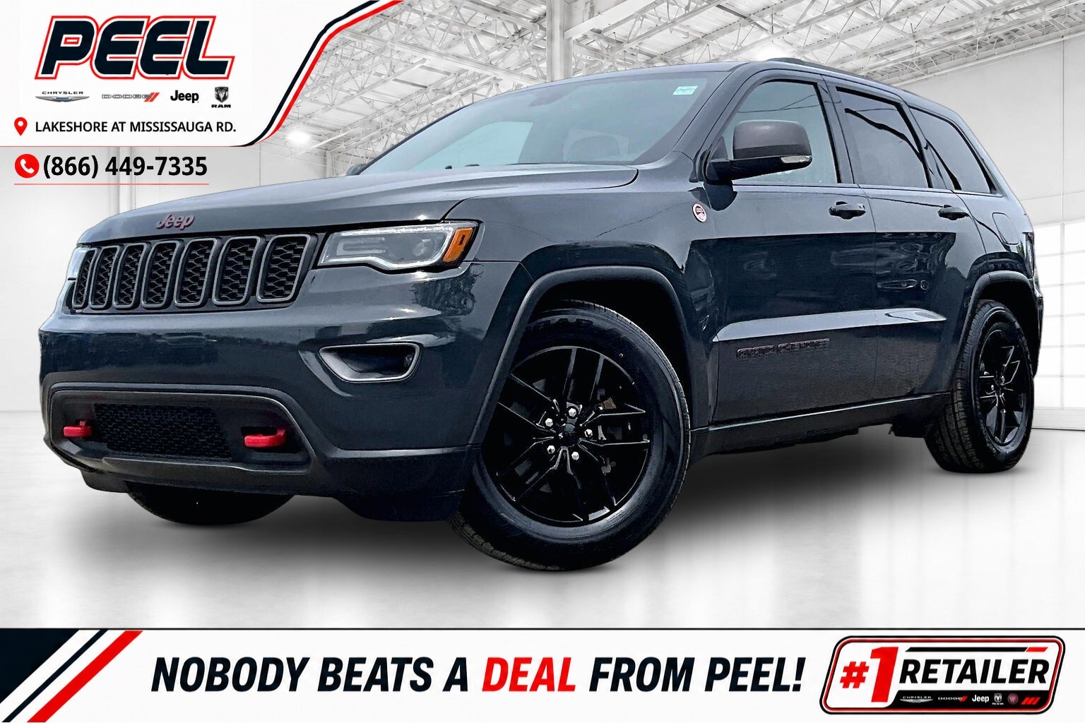 2018 Jeep Grand Cherokee Trailhawk |LuxuryGroup |VentedLeather Panroof |4X4