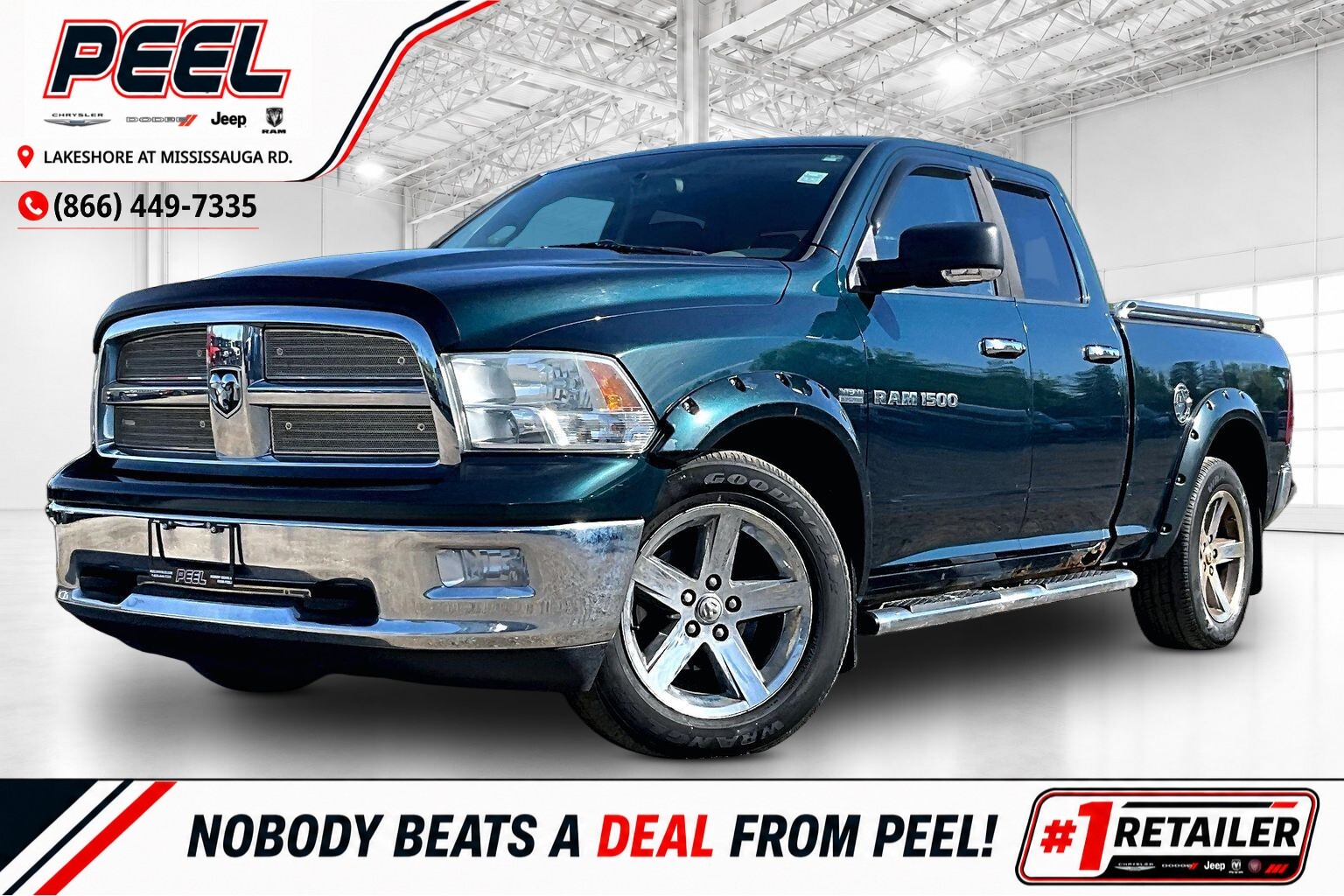 2011 RAM 1500 SLT Quad Cab 5.7L HEMI V8 | AS IS | 4X4