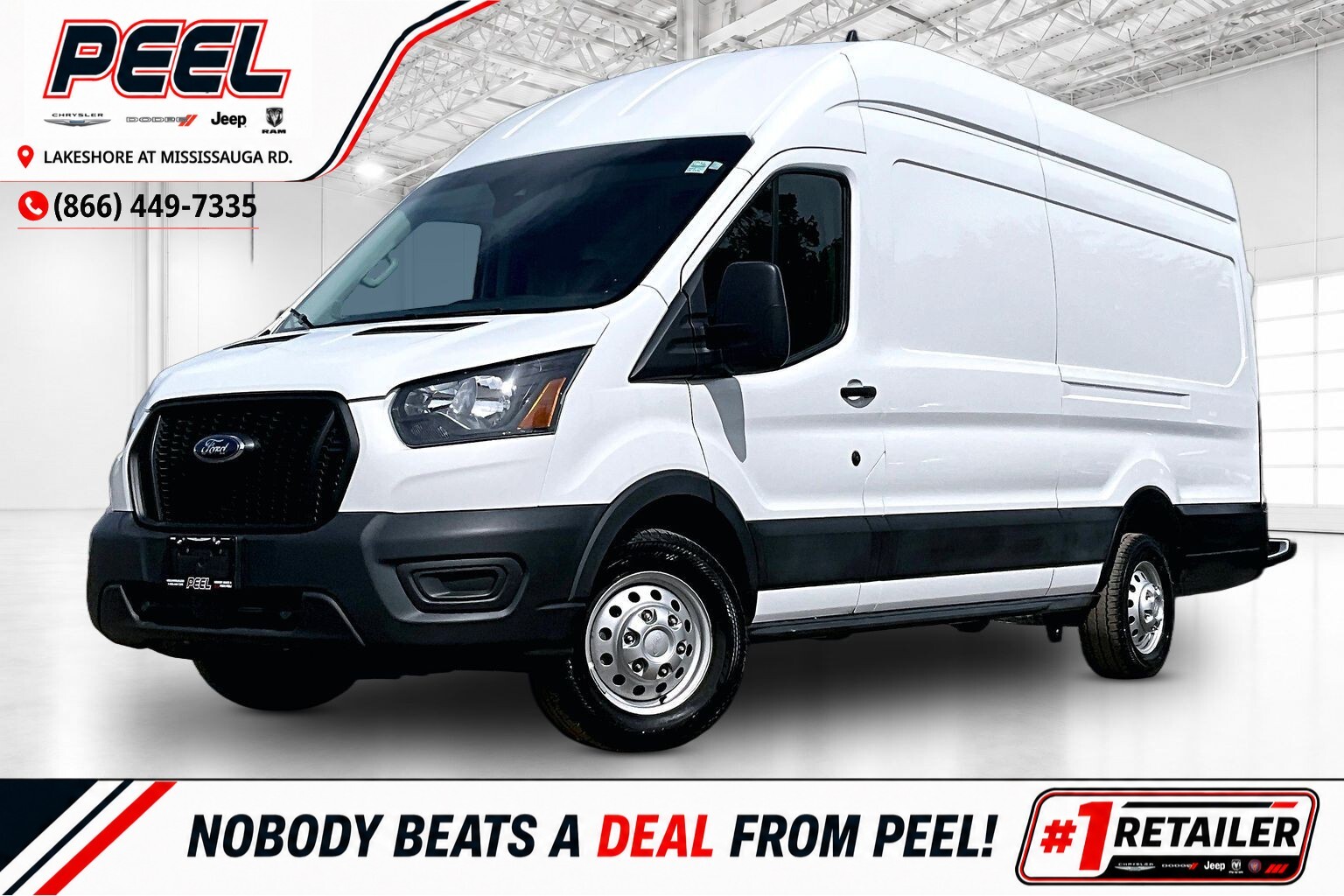 2023 Ford Transit Cargo Van T250 HighRoof 148WB CargoVan |Cargo Partition |AWD