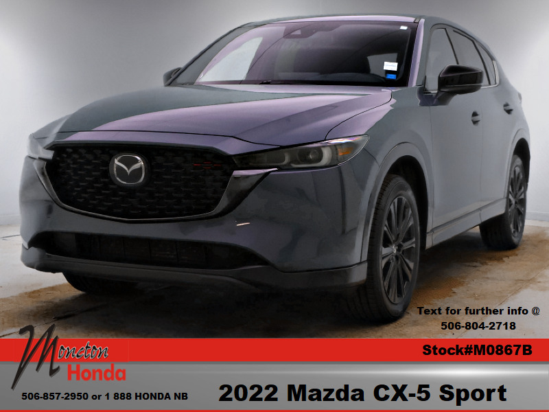 Gray 2022 Mazda CX-5 SUV / Crossover Automatic