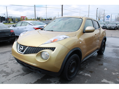 Yellow 2013 Nissan Juke SUV / Crossover Manual