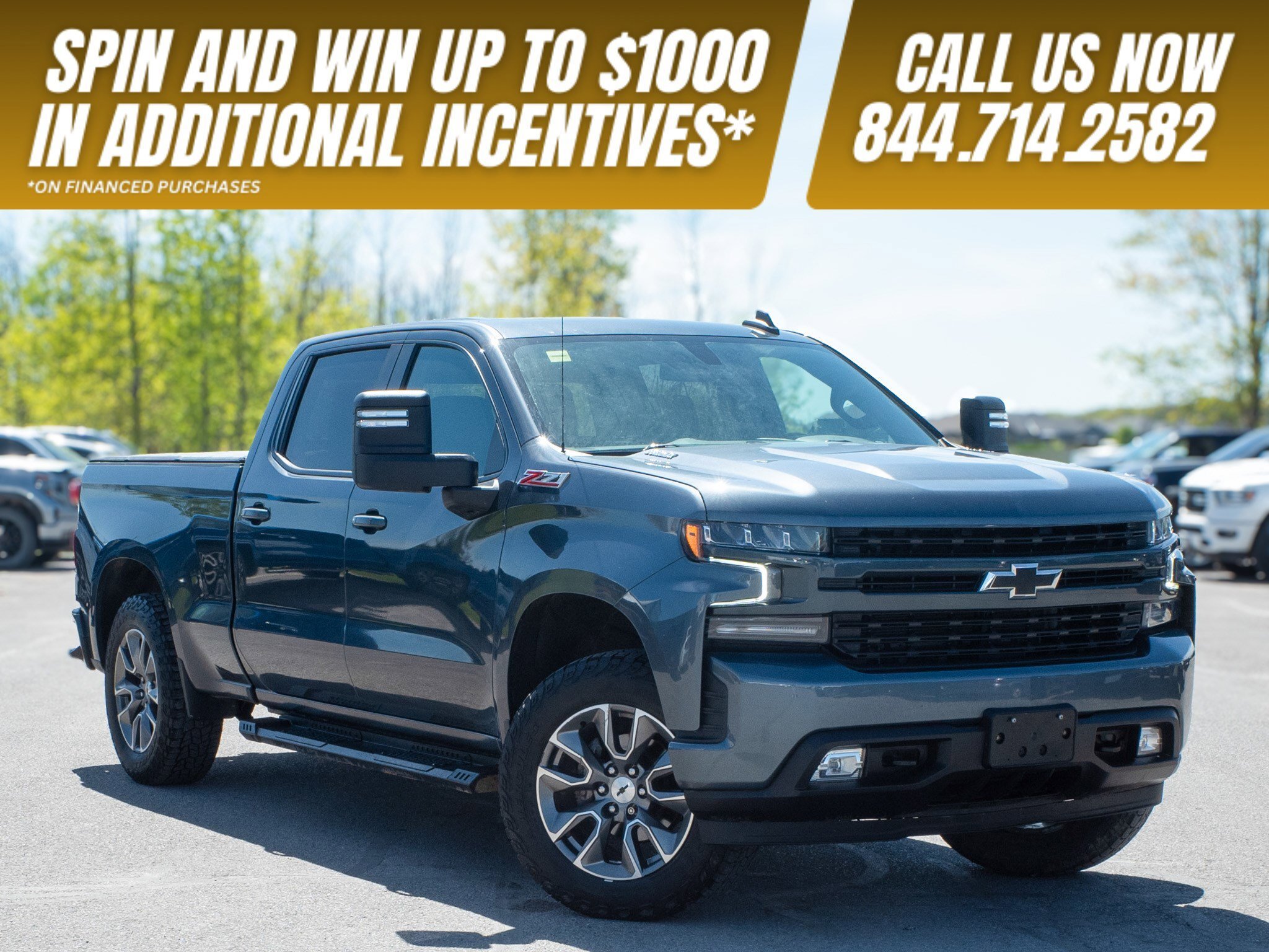 2021 Chevrolet Silverado 1500 RST - Heated Steering Wheel   Remote Engine Start
