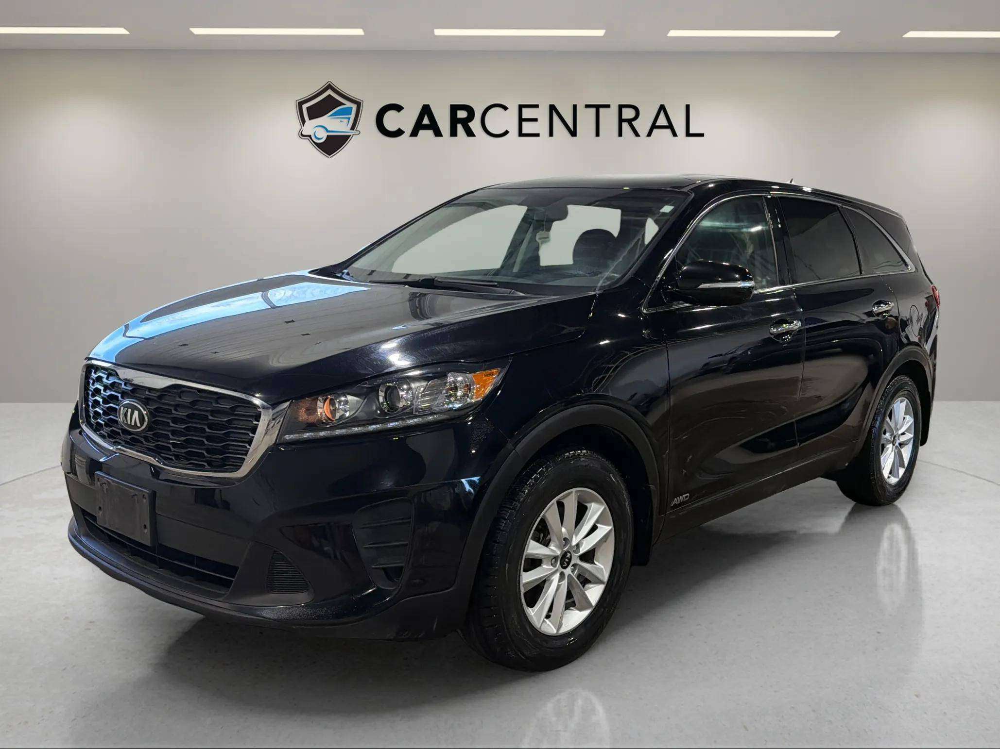 Black 2020 Kia Sorento LX AWD SUV / Crossover All-Wheel Drive 6-Speed Automatic