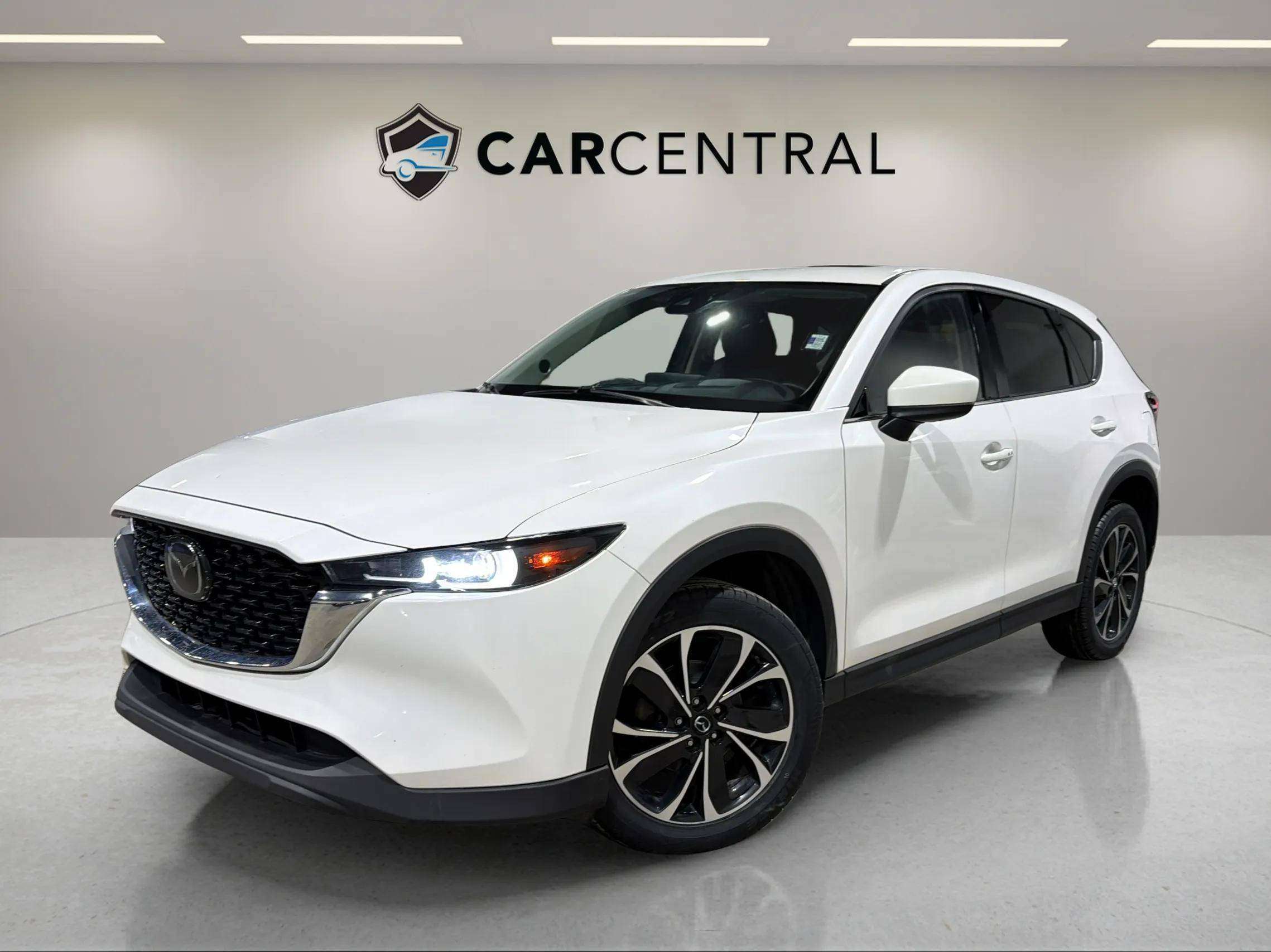 White 2022 Mazda CX-5 Sport Design AWD SUV / Crossover All-Wheel Drive 6-Speed Automatic
