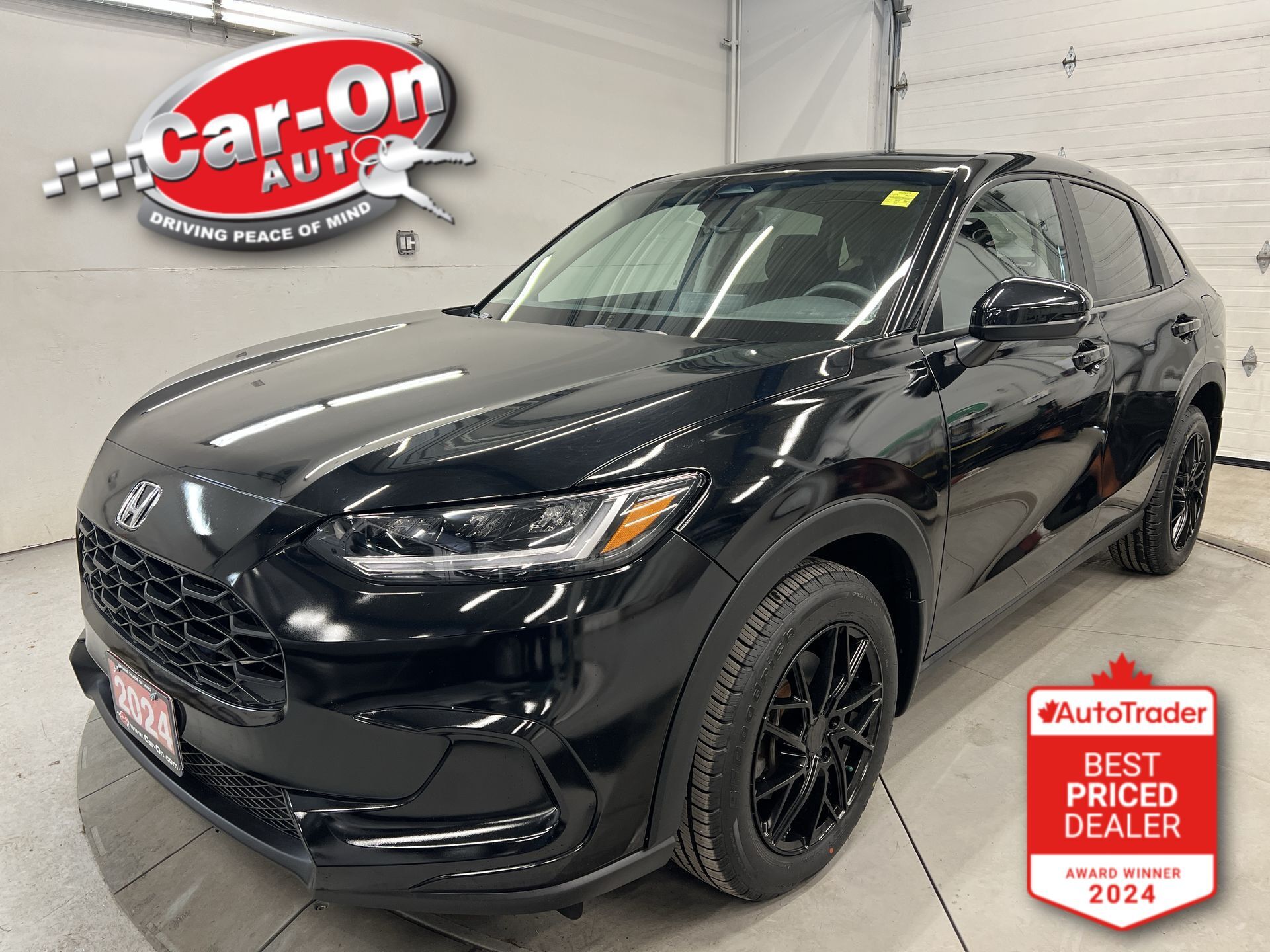 Black 2024 Honda HR-V SUV / Crossover All-Wheel Drive Automatic