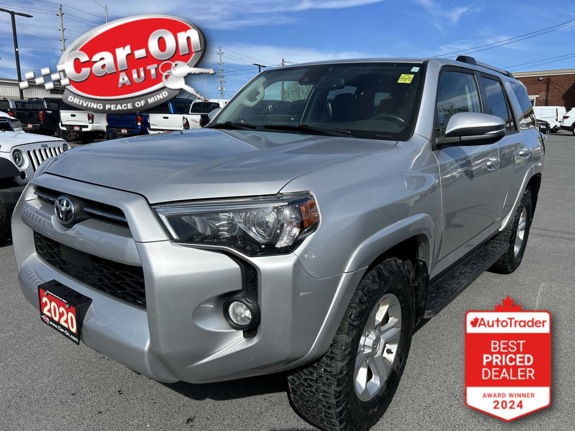 2020 Toyota 4Runner 4X4 | HTD LEATHER | SUNROOF | CARPLAY | ALLOYS