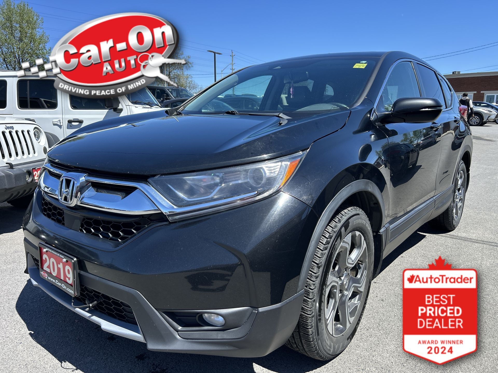 2019 Honda CR-V EX-L AWD | HTD LEATHER | SUNROOF | CARPLAY | A/C