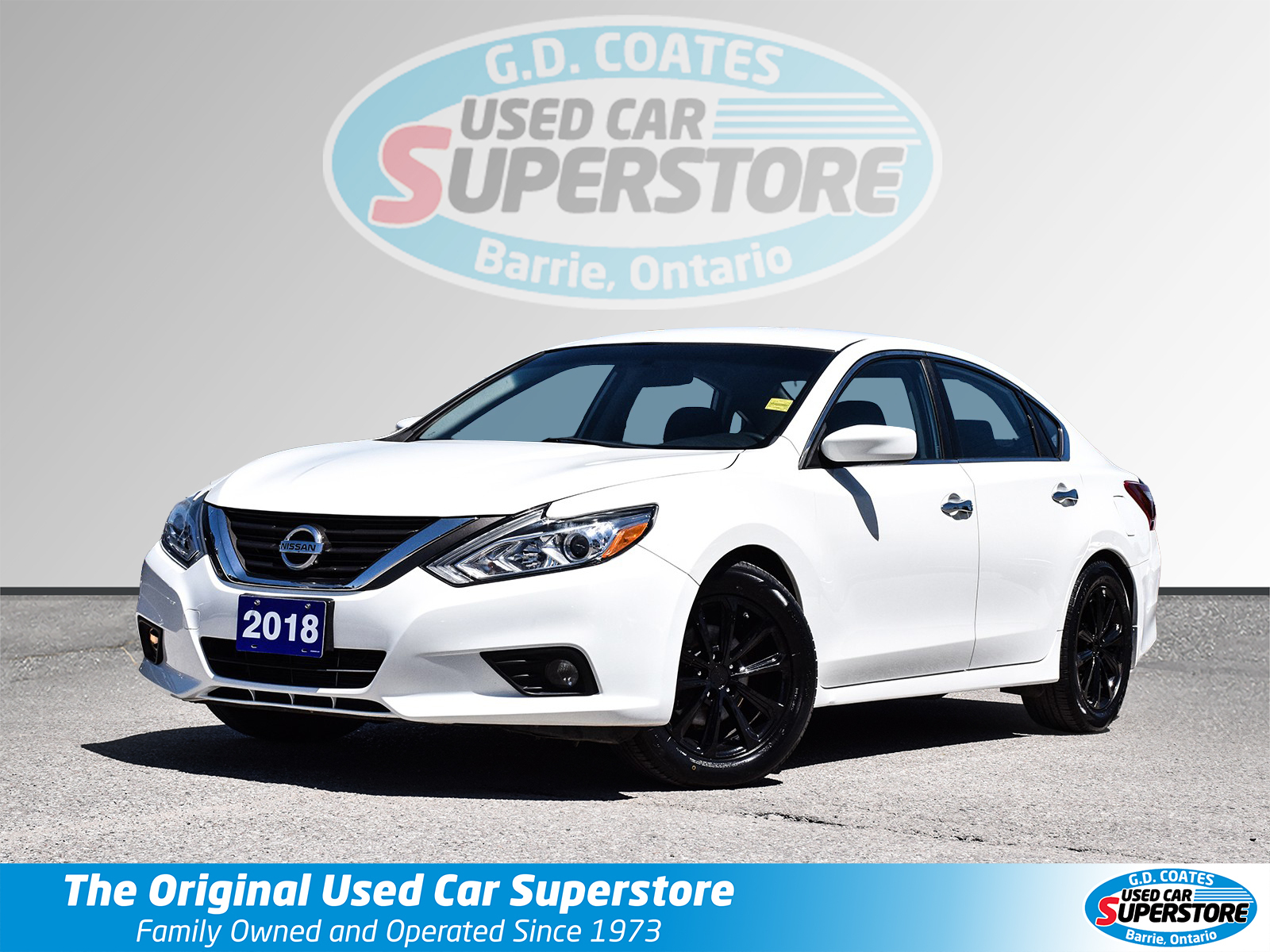 2018 Nissan Altima 2.5 S ~Heated + Power Seat ~Bluetooth ~Alloys ~Cam