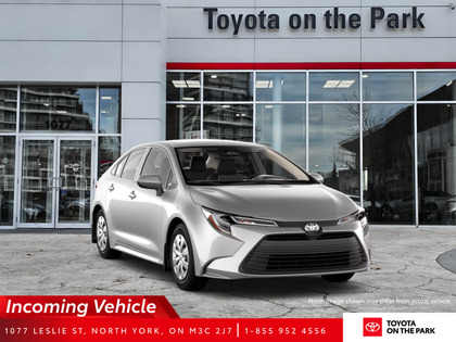 Silver 2026 Toyota Corolla Sedan Continuously Variable Transmission