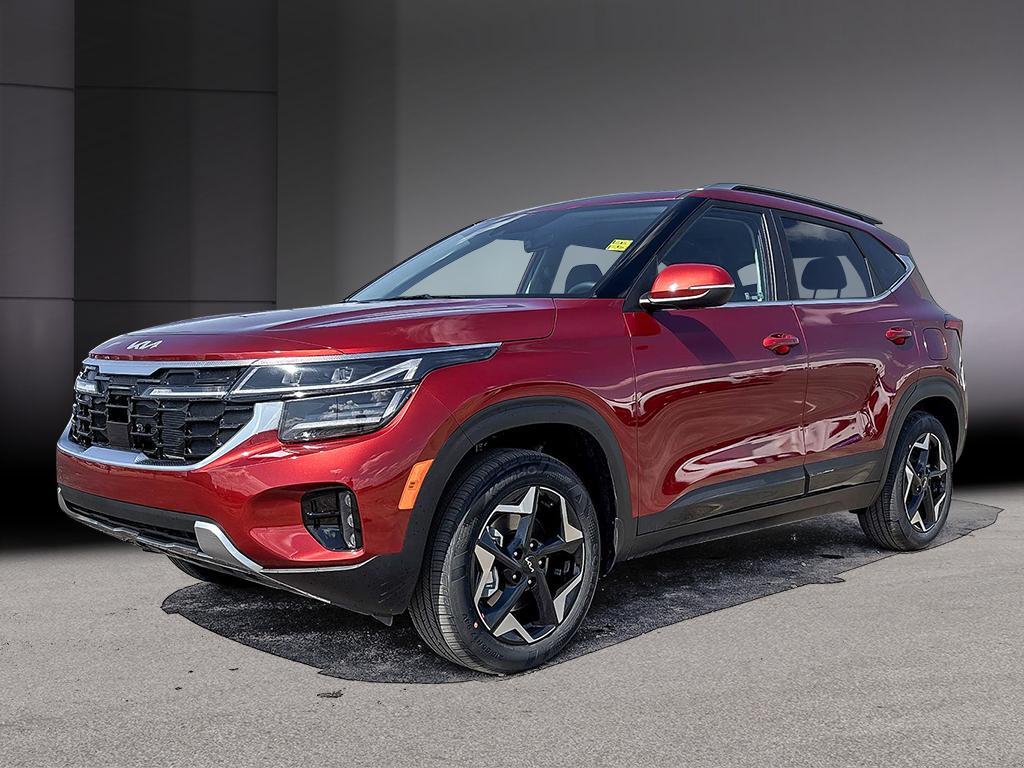 Orange 2026 Kia Seltos EX Premium AWD SUV / Crossover Continuously Variable Transmission