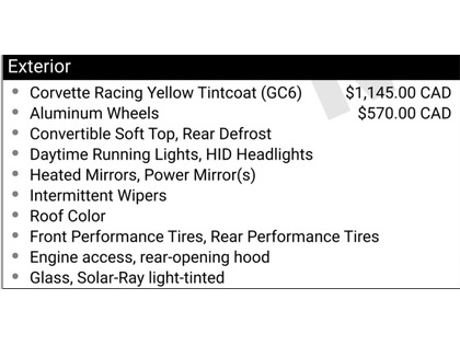 used 2016 Chevrolet Corvette car, priced at $100,900