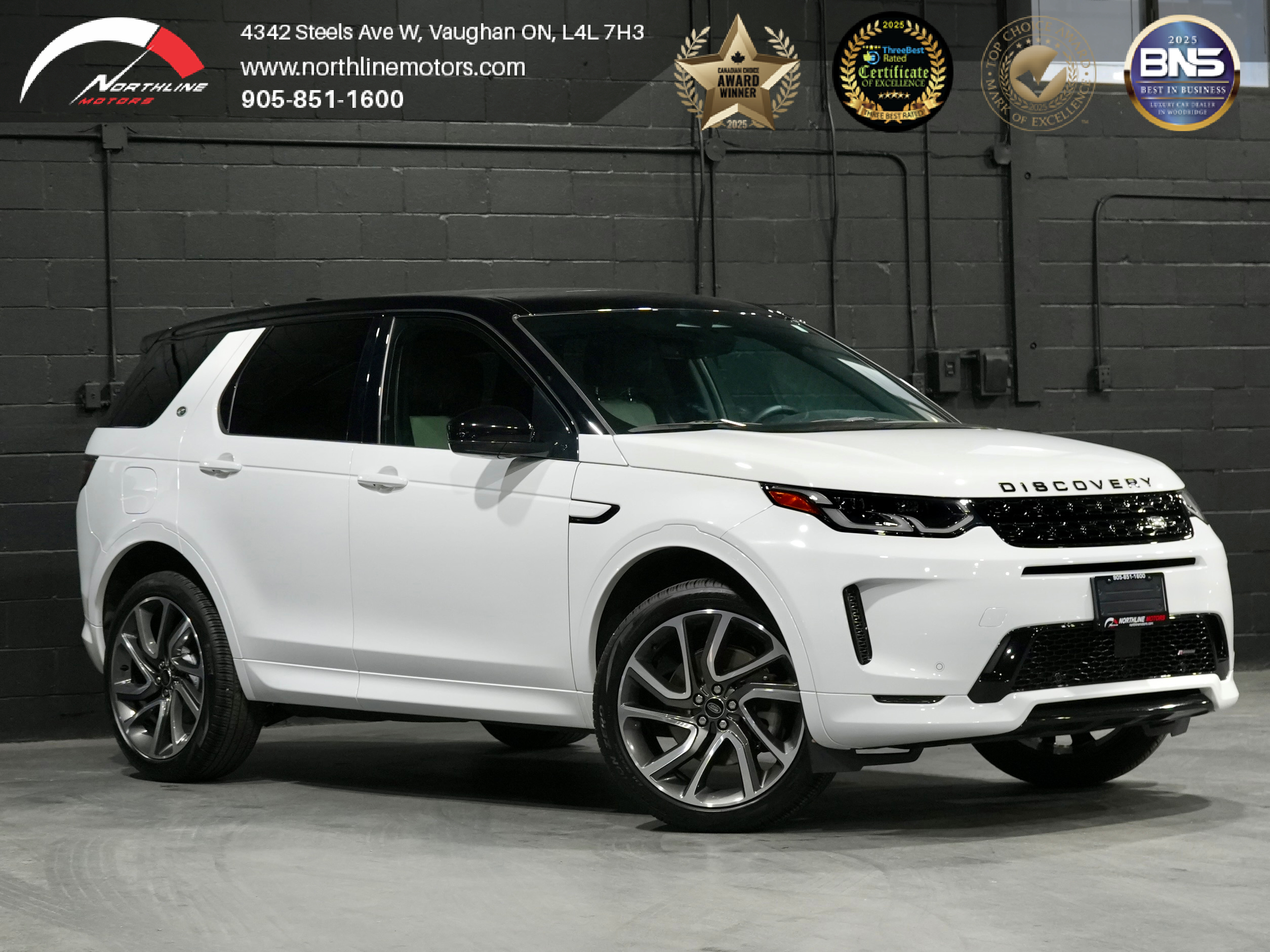White 2023 Land Rover Discovery Sport P250 SE R-Dynamic AWD SUV / Crossover All-Wheel Drive 9-Speed Automatic