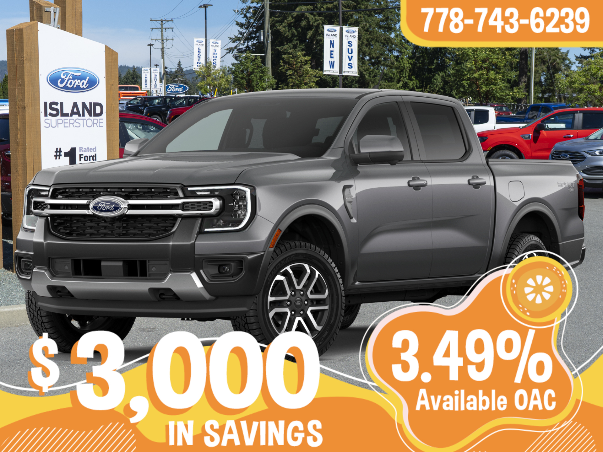 2026 Ford Ranger Lariat SuperCrew 4WD