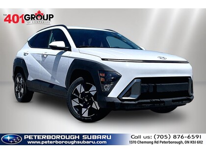 White 2024 Hyundai Kona Preferred AWD SUV / Crossover Continuously Variable Transmission