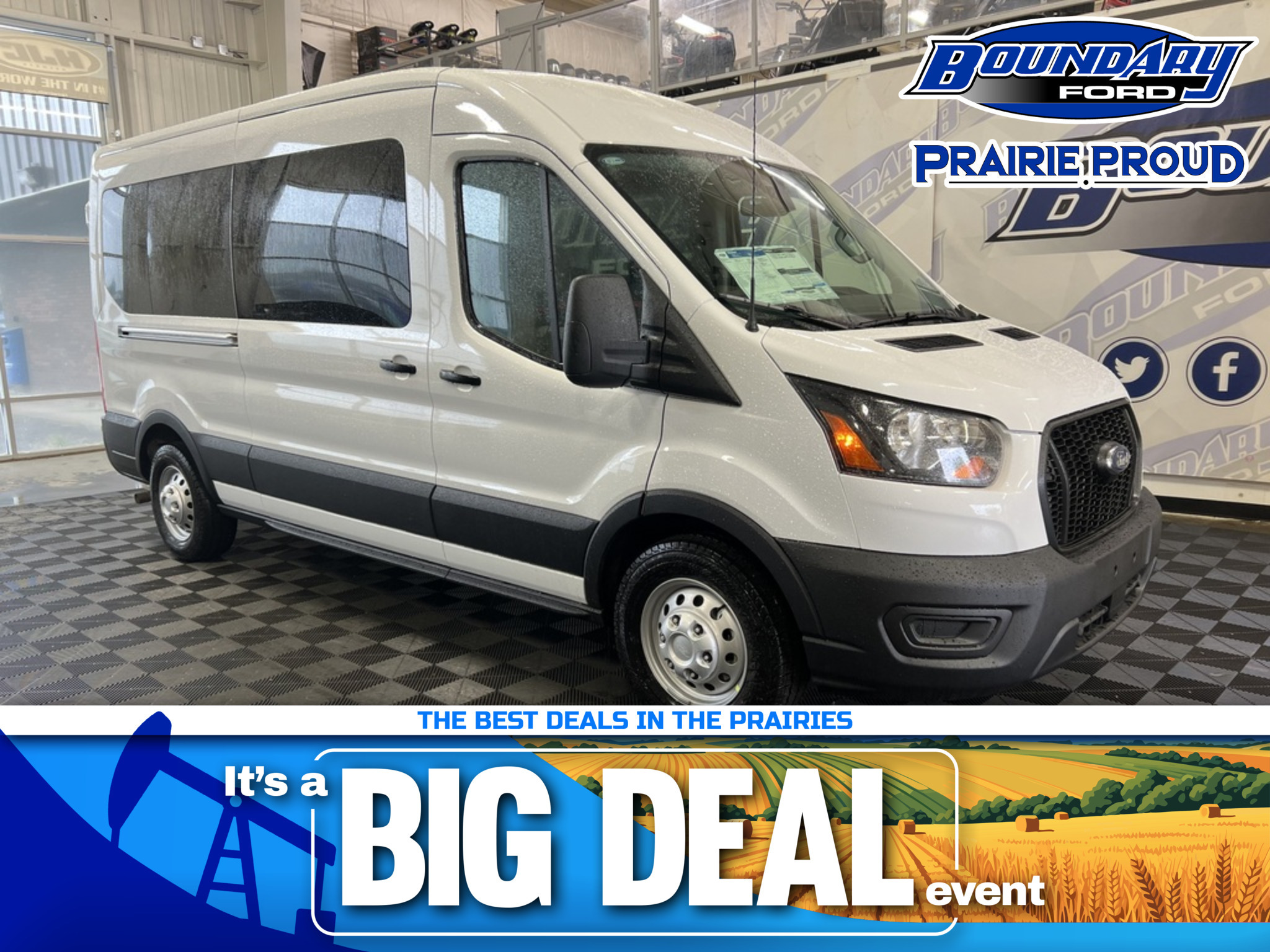 Ford Transit Passenger 350 XL Medium Roof LB AWD 2025
