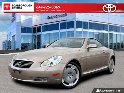 used 2002 Lexus SC 430 car, priced at $27,795