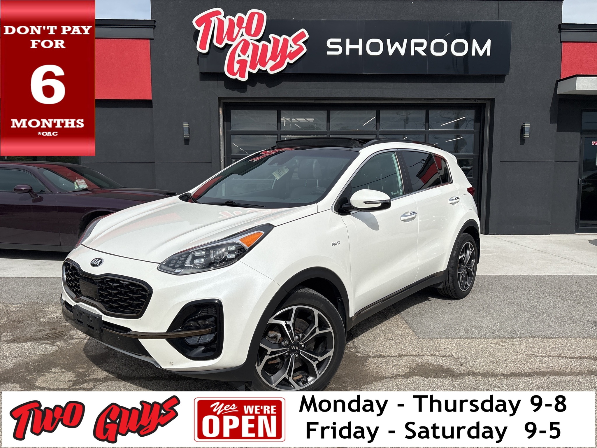 2022 Kia Sportage SX AWD Leather Nav Sunroof Back Up Camera