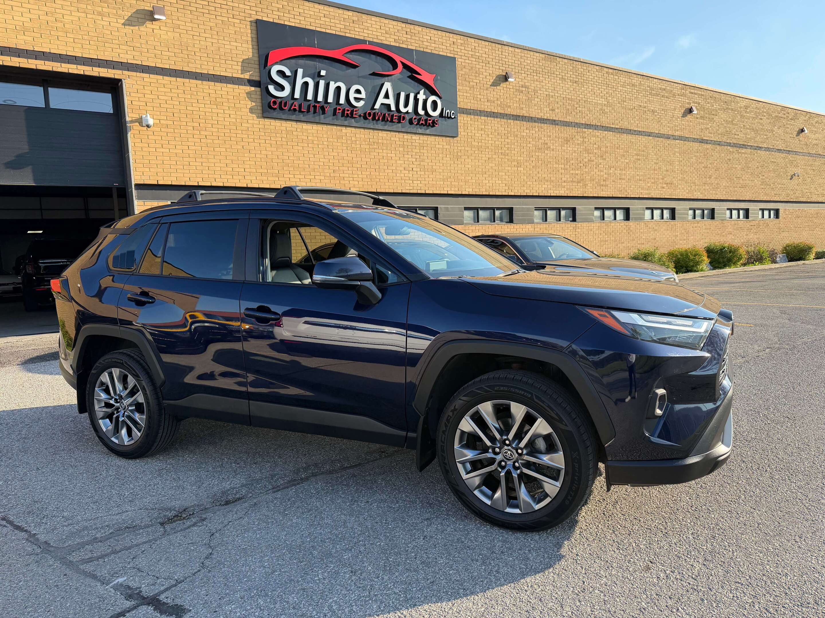 Blue 2024 Toyota RAV4 XLE AWD SUV / Crossover All-Wheel Drive Automatic