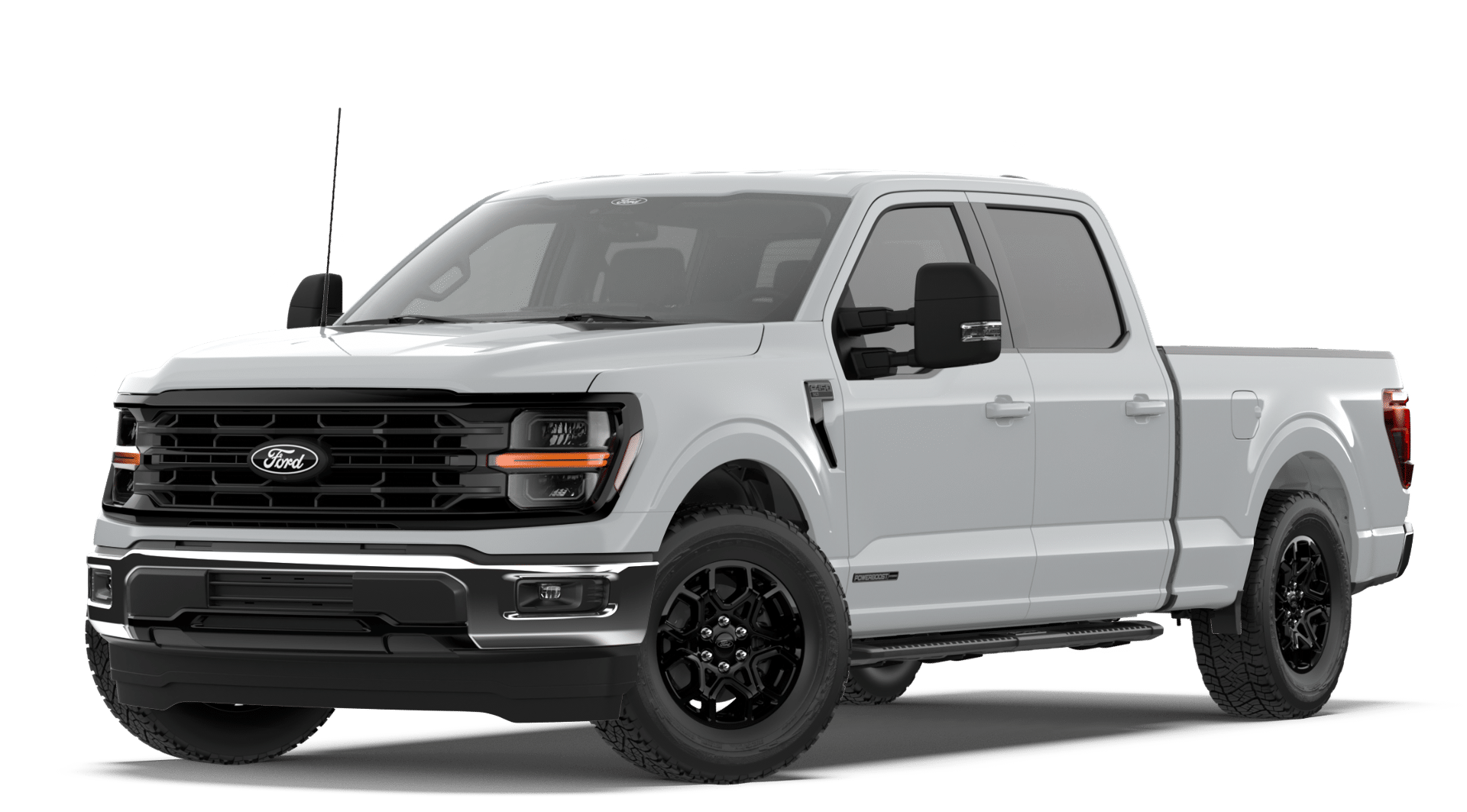 Gray 2026 Ford F-150 XLT SuperCrew 4WD Pickup Truck Four-Wheel Drive Automatic