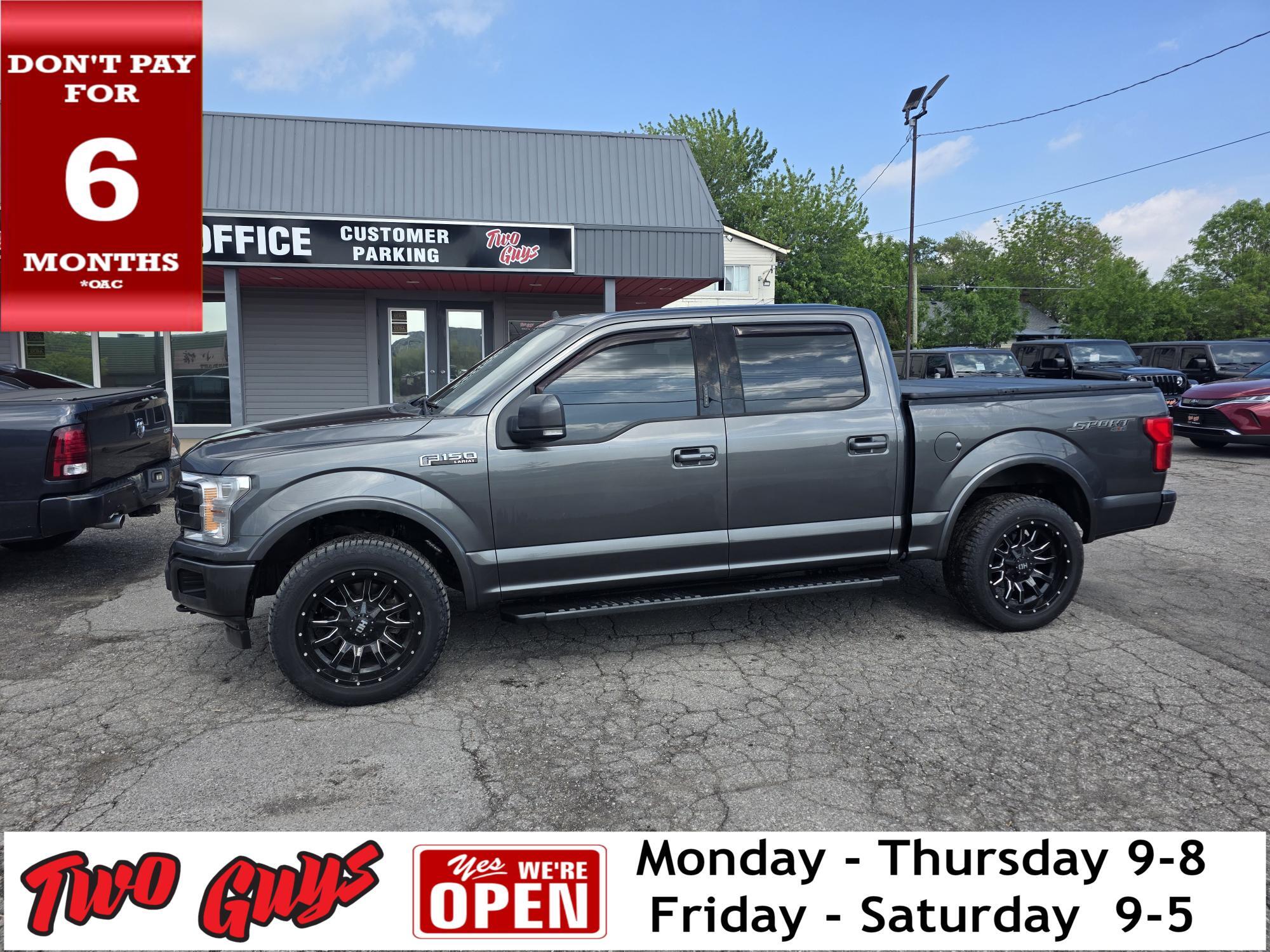 2019 Ford F-150 LARIAT 4WD SuperCrew 5.5' Box Panoroof Nav