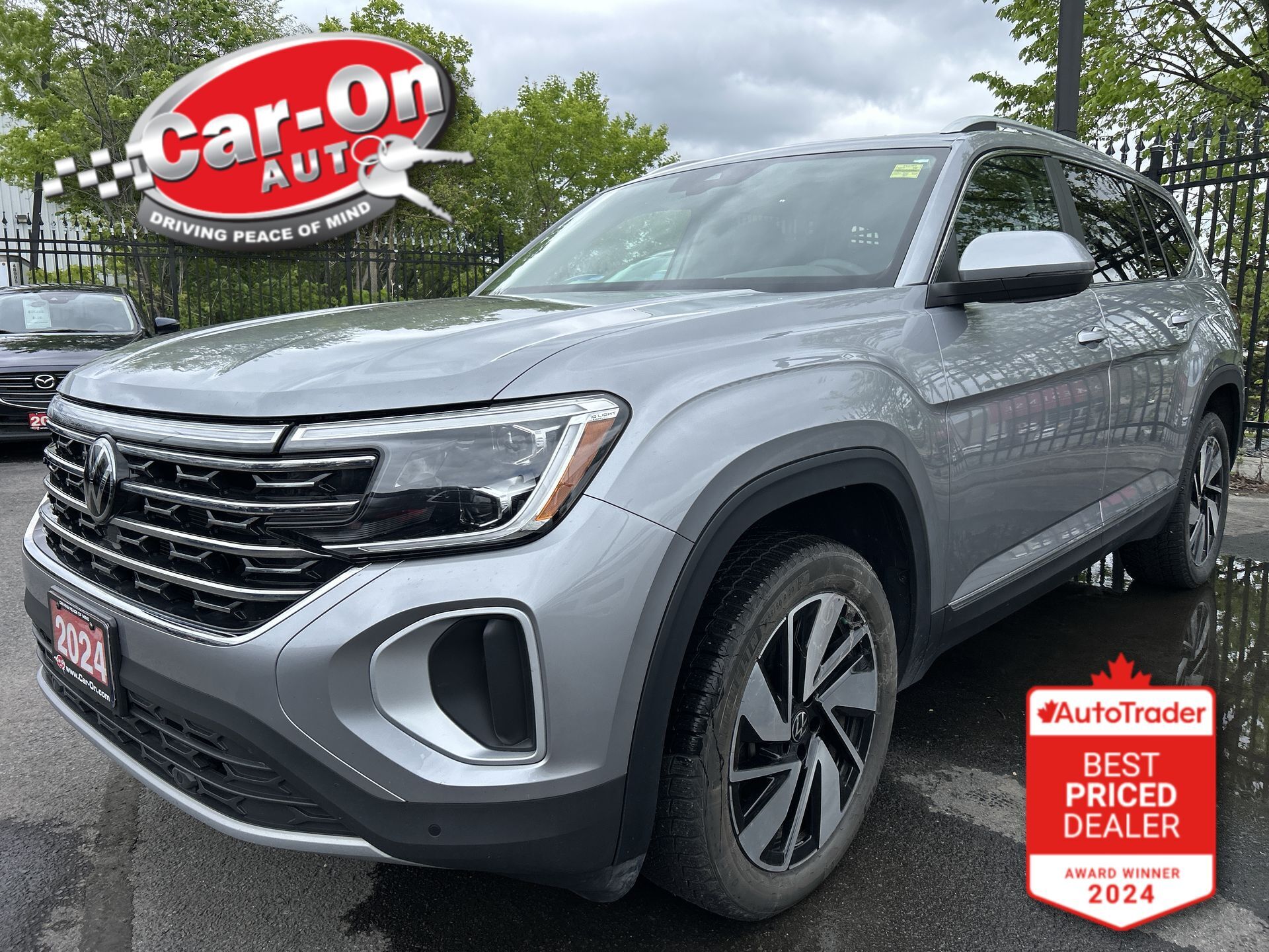 Silver 2024 Volkswagen Atlas SUV / Crossover Automatic