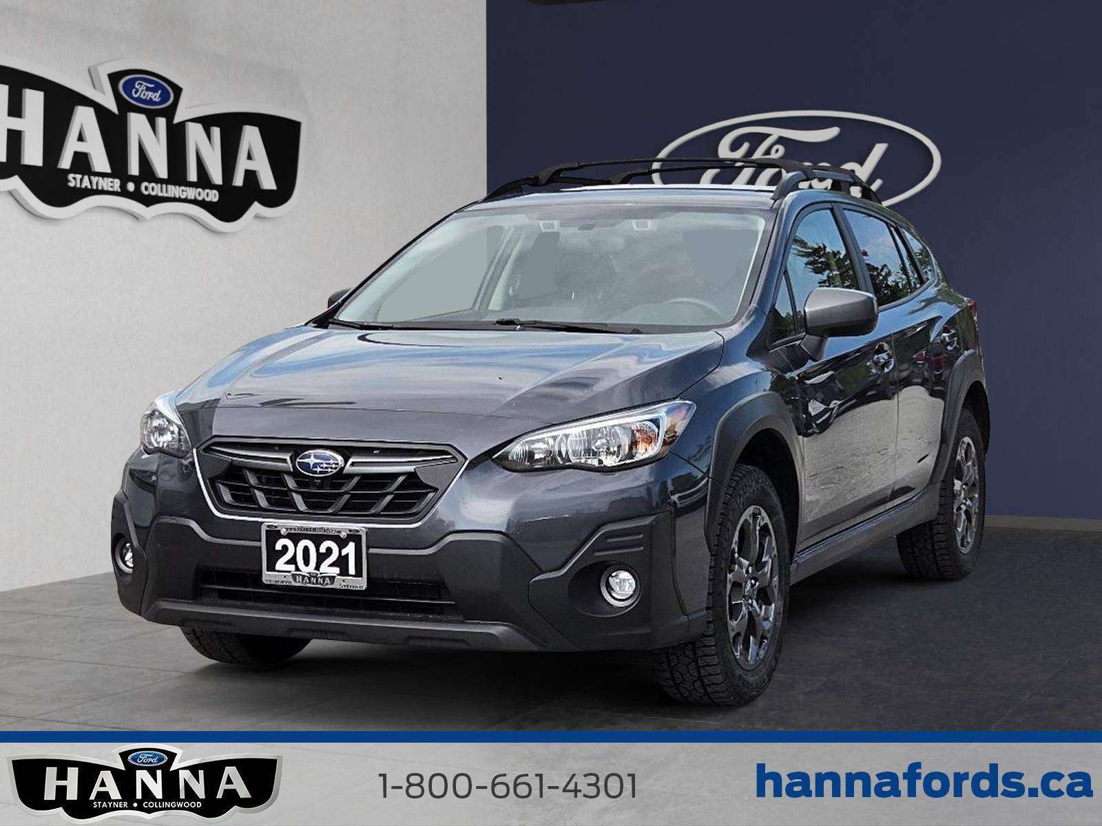 Gray 2021 Subaru Crosstrek Outdoor AWD SUV / Crossover Continuously Variable Transmission