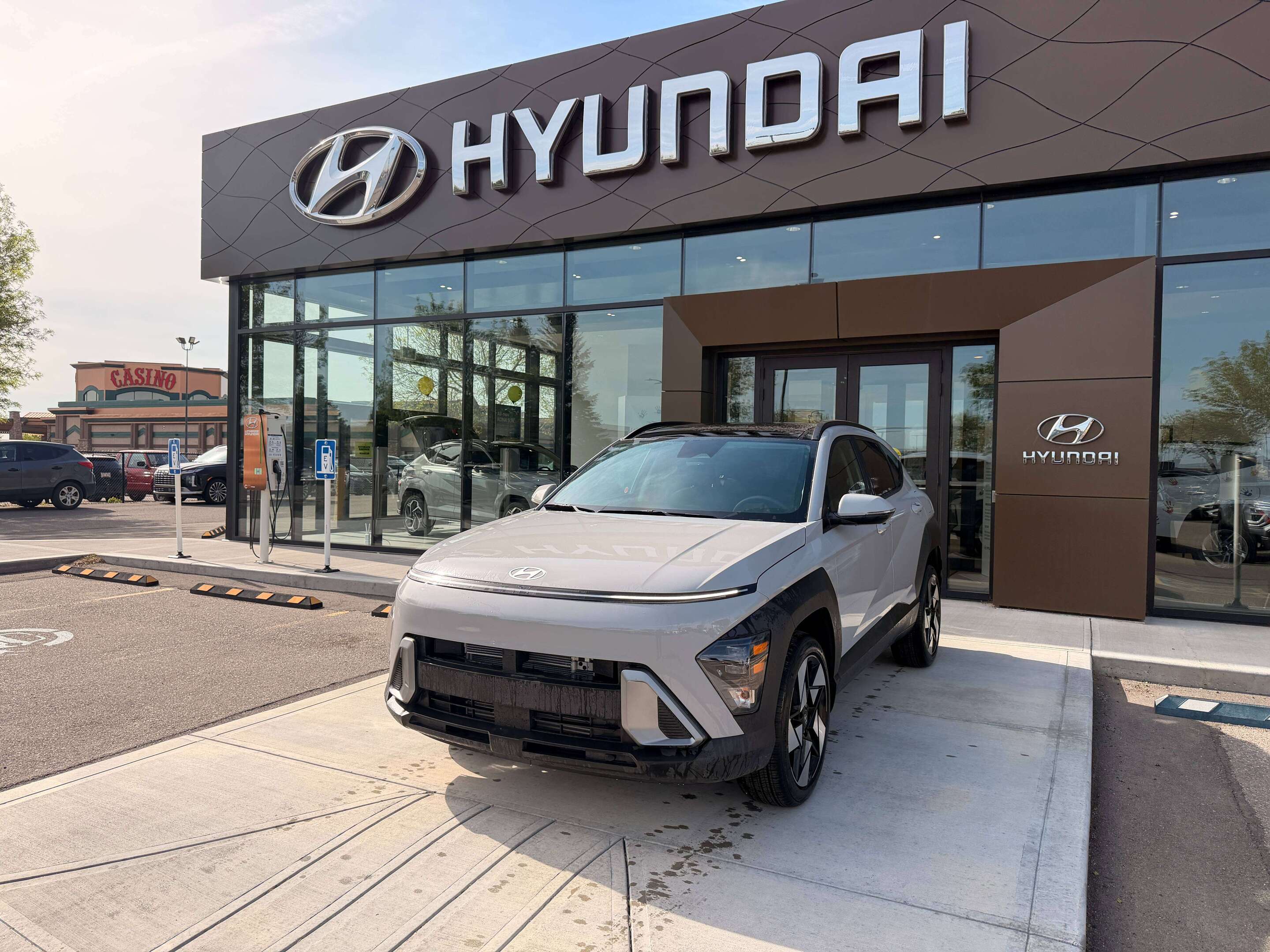 Gray 2025 Hyundai Kona Preferred Sport AWD SUV / Crossover 8-Speed Automatic