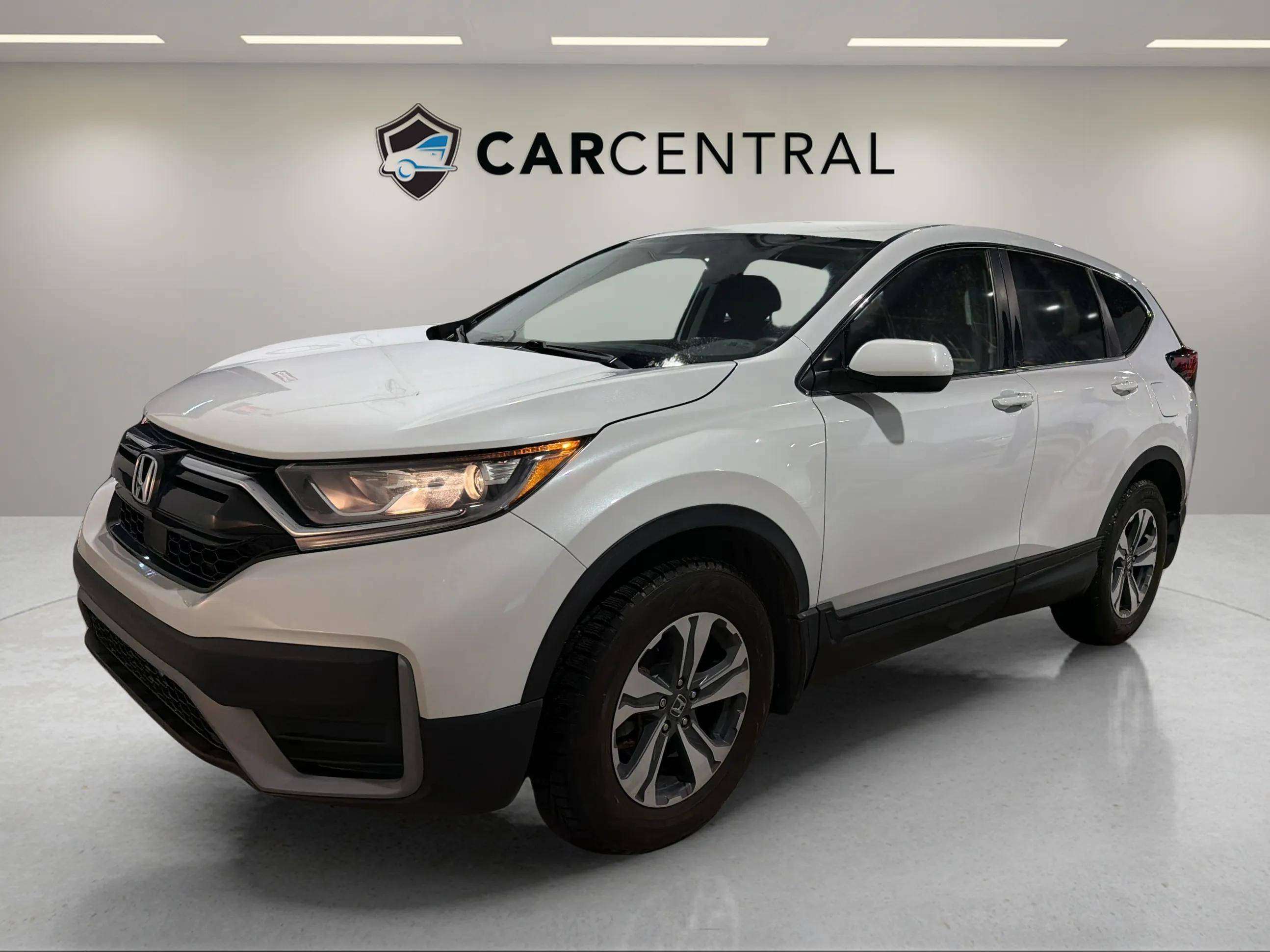 White 2021 Honda CR-V LX AWD SUV / Crossover All-Wheel Drive Automatic