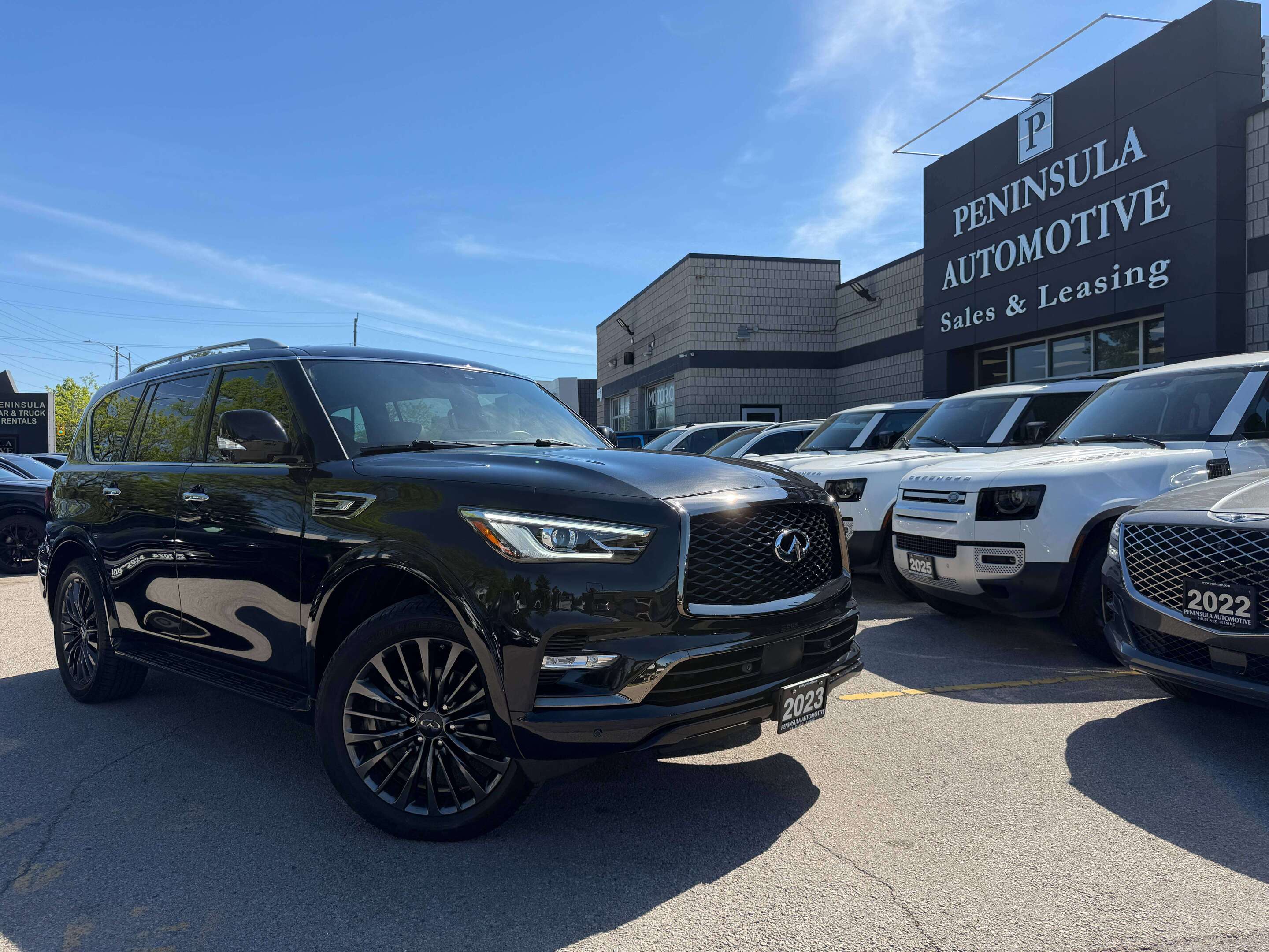 Mineral Black 2023 INFINITI QX80 ProACTIVE AWD SUV / Crossover Automatic