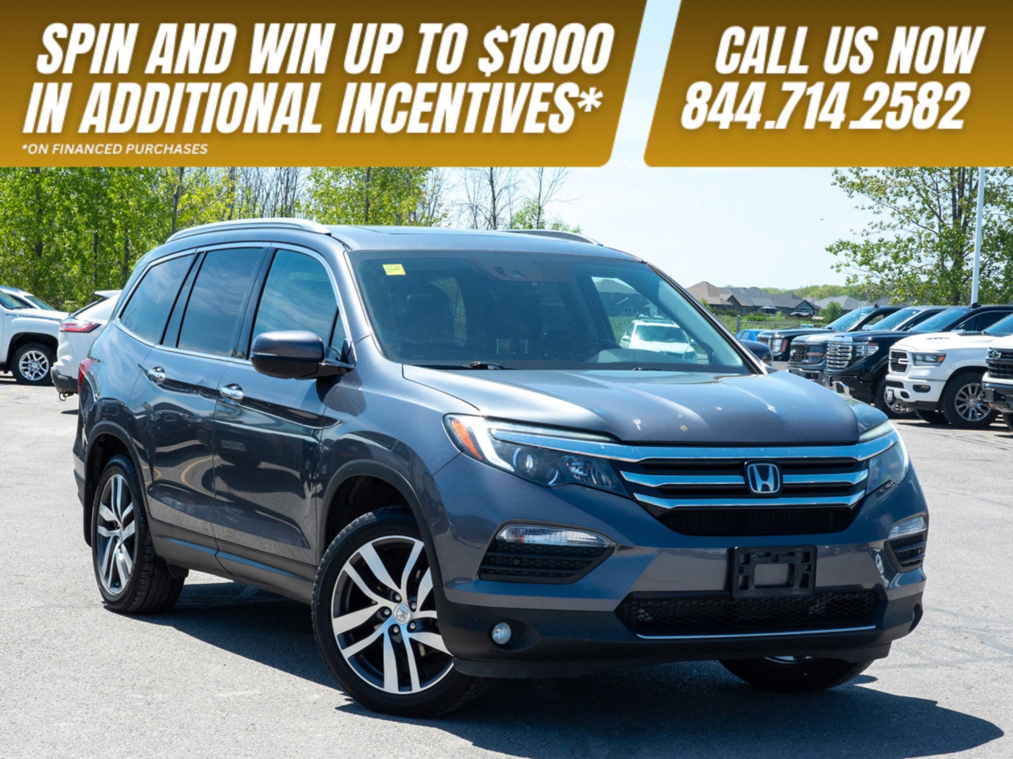 2016 Honda Pilot Touring - Seat Memory   Dual Moonroof