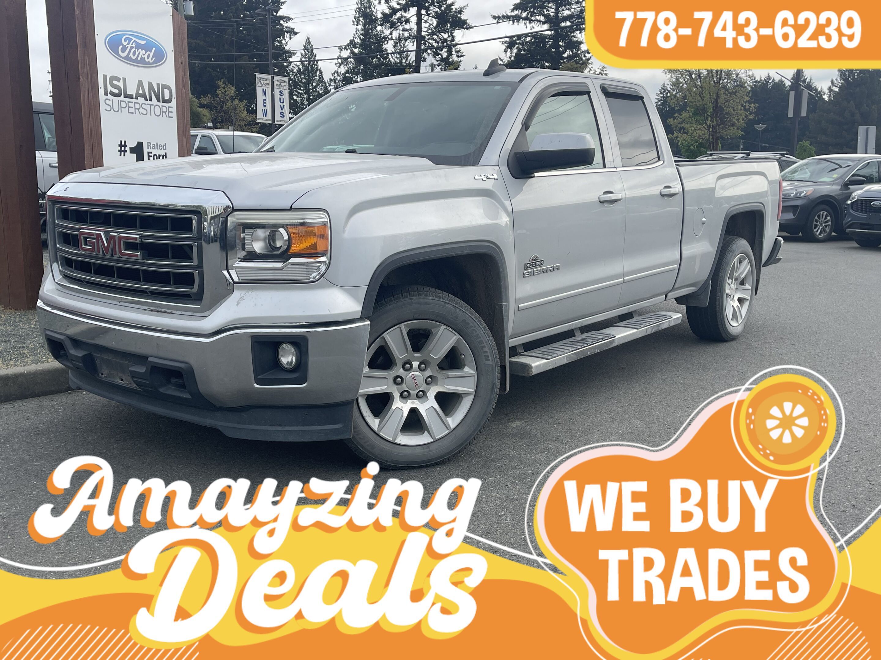 GMC Sierra 1500 SLE Double Cab 4WD 2015