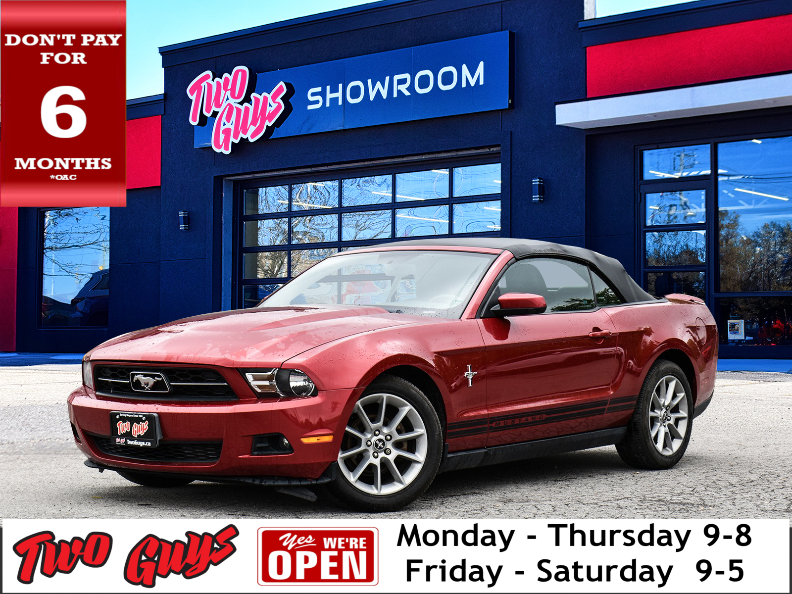 2010 Ford Mustang 2dr Conv V6 Leather