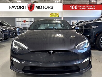 Gray 2024 Tesla Model S Plaid AWD Sedan All-Wheel Drive Automatic