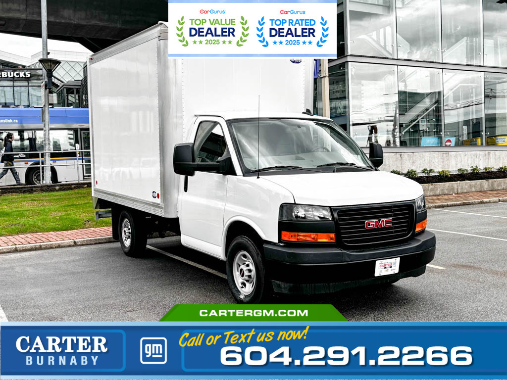 Red 2024 GMC Savana Chassis 3500 139 Cutaway RWD Van Rear-Wheel Drive 8-Speed Automatic
