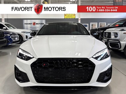 White 2023 Audi S5 Sportback 3.0 TFSI quattro Technik AWD Sedan 8-Speed Automatic