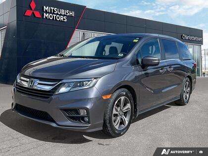 Gray 2018 Honda Odyssey EX FWD with RES Minivan 9-Speed Automatic