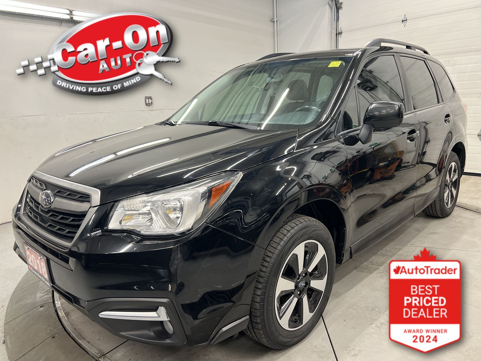 Black 2018 Subaru Forester SUV / Crossover All-Wheel Drive Automatic