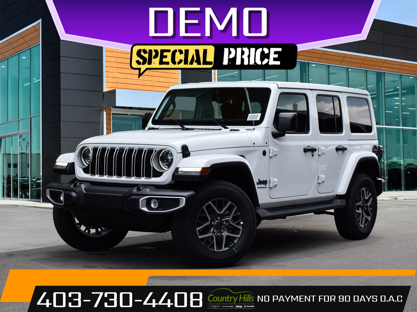 2025 Jeep Wrangler Sahara | Park Assist | Heated Seats & Wheel