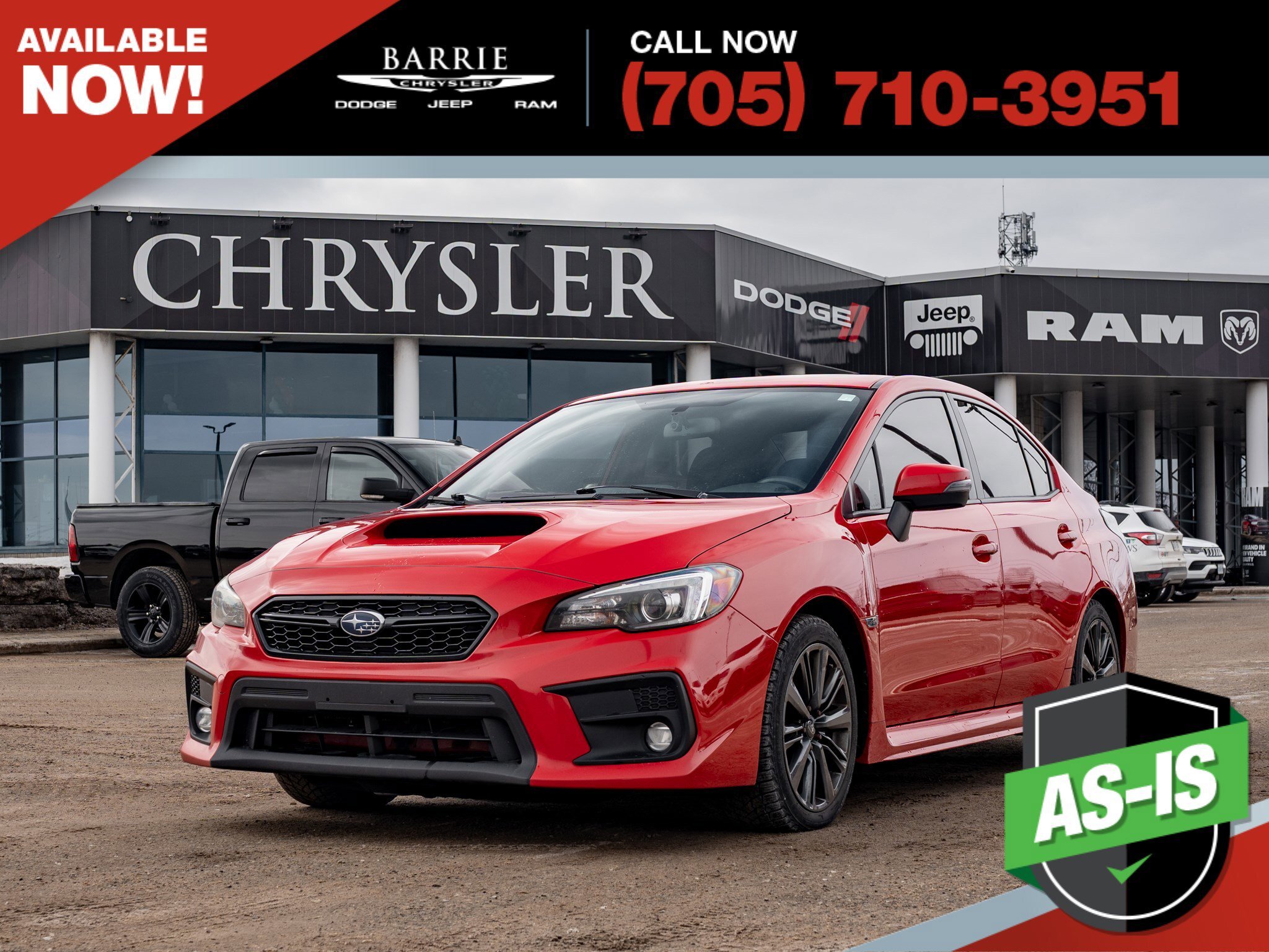 2020 Subaru WRX Sport | AS TRADED |