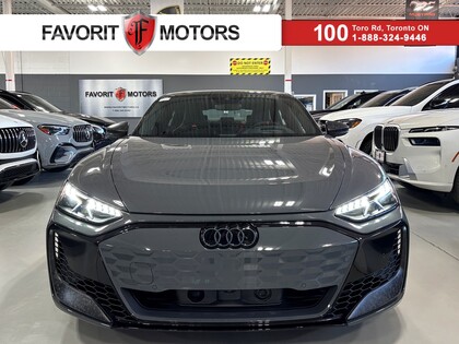 Gray 2025 Audi RS e-tron GT quattro Performance Sedan All-Wheel Drive Automatic