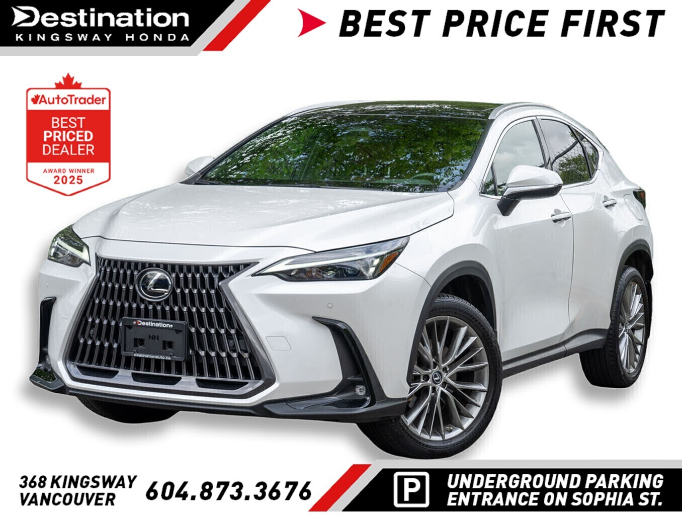 White 2023 Lexus NX SUV / Crossover Automatic