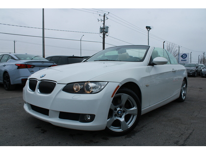 White 2008 BMW 3 Series 328i Convertible RWD Convertible Rear-Wheel Drive Automatic