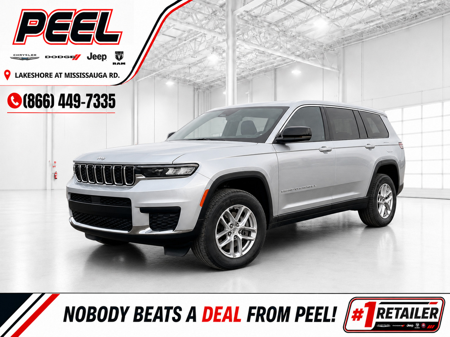 2024 Jeep Grand Cherokee Laredo 4X4 | SUNROOF | TOW PKG | 7 PASSENGER