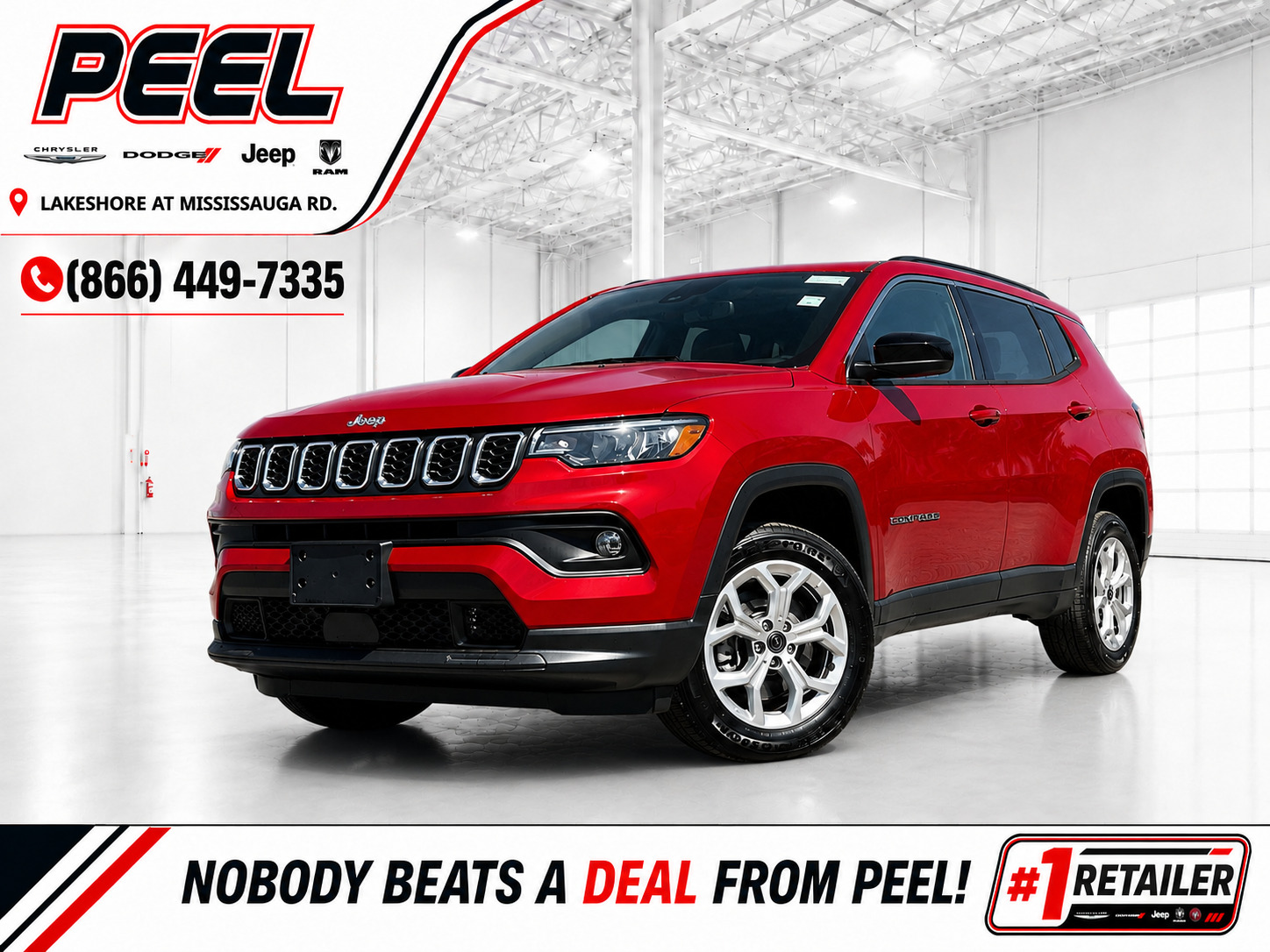 2025 Jeep Compass NORTH 4X4 | Pwr Liftgate " 10.1" Touchscreen | Nav