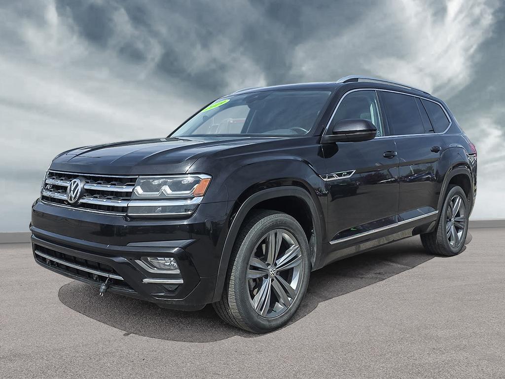 Black 2019 Volkswagen Atlas 3.6 FSI Execline 4Motion with R-Line SUV / Crossover 8-Speed Automatic