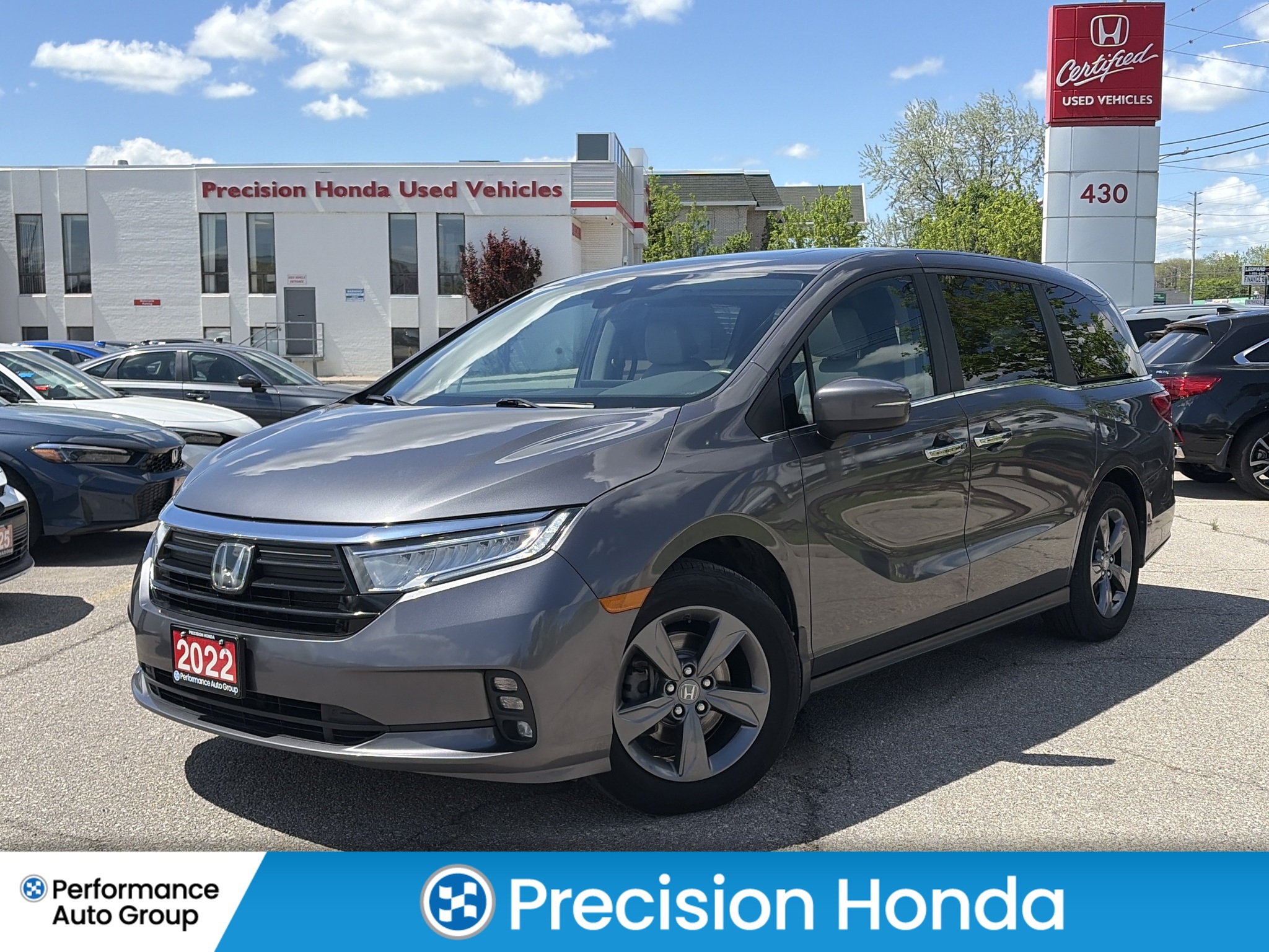 2022 Honda Odyssey EX-RES CarPlay Power Sliding Doors Sunroof