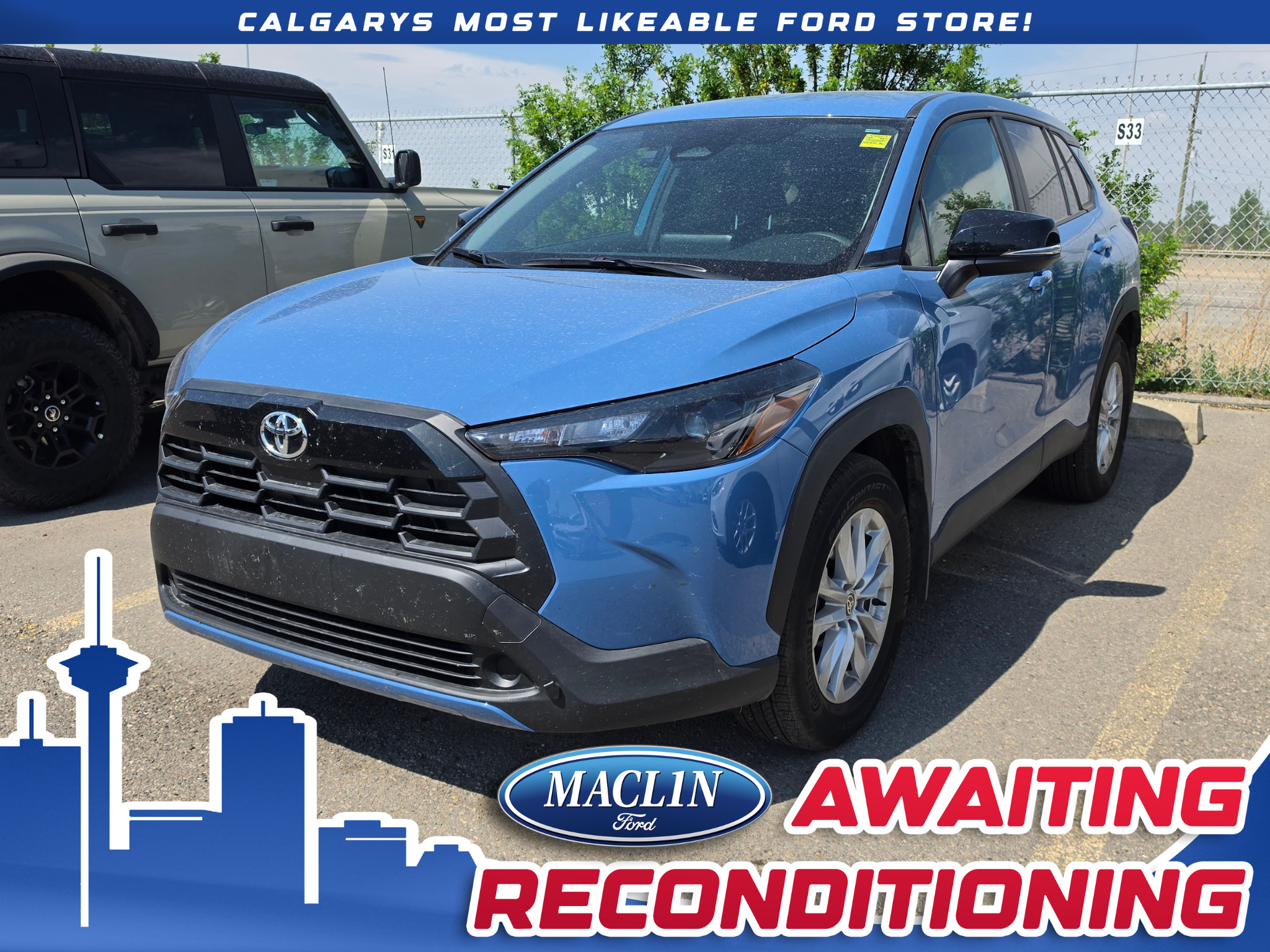 Blue 2026 Toyota Corolla Cross LE AWD SUV / Crossover All-Wheel Drive Continuously Variable Transmission